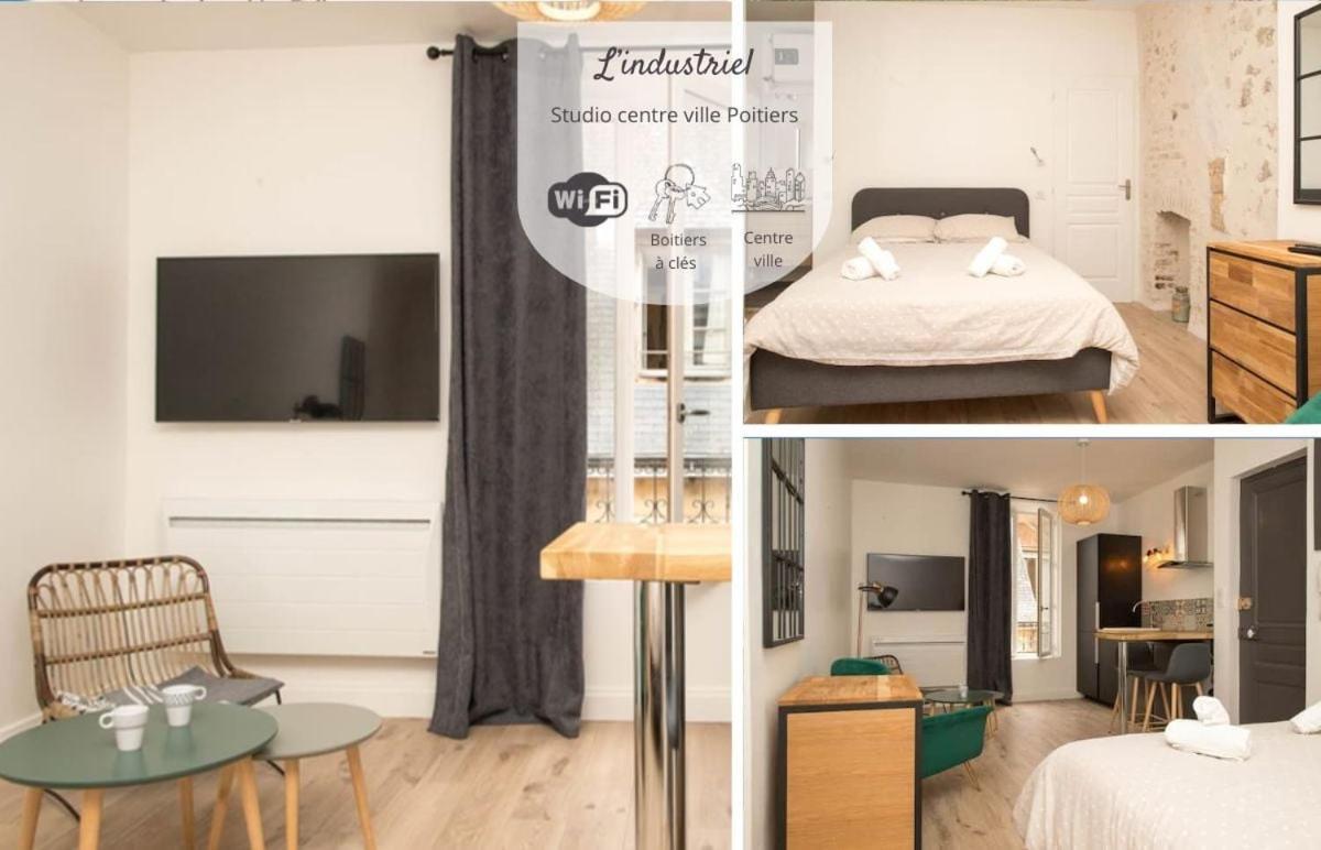 Grand Studio Industriel Dans Le Centre Historique Apartment Поатие Екстериор снимка